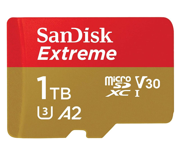 SANDISK MicroSDXC 1,02TB 190MB/s SDSQXAV-1T00-GN6MA - 1058581 - zdjęcie